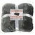 UNBRANDED Odeja 1,6x2m - siva Ruhhy 22695