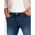 Ombre Fitted mens SLIM FIT denim pants with elastane - blue