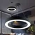Braytron LED visilica sa daljinskom komandom BRY-BLADE-PD-OKRUGLA-CRNA-45W