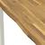 vidaXL 70 x 70 x 75 cm Masiven les akacije Bela Kvadrat