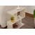 Hanah Home Klub sto Life, 60x60x20 cm, Krem
