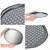 KADAX Perforiran okrogel pekač za pico, premer 31 cm