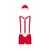 Kostum Obsessive MR Claus