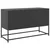 TV ormarić crni 100,5x39x60,5 cm čelični
