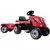 Smoby* traktor sa prikolicom crveni 141x44x53