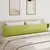 Jastučići za sofu 2 pcs Svijetlo zelena 200 x 40 cm tkanina