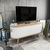 Hanah home TV Komoda Stor Smeđe-Bela
