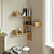 Hanah Home VG17 A Zidna polica, Braon