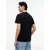 Tommy Jeans Majica Logo Graphic Slim črna/bela