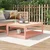 Vidaxl Vrtna miza 121x82,5x45 cm trden les douglas