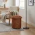 Hanah Home puf Alpaka, 33 cm, narandžasti