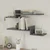HANAH HOME Zidna polica Mykonos Anthracite