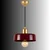 Opviq luster Nord-20073, 1 × E27, bordo