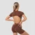 GymBeam Women‘s Cosmo Jumpsuit Brown S