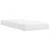Vidaxl Box spring postelja z vzmetnico bel 90x190 cm umetno usnje