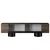 HANAH HOME TV polica Bohem Walnut Black