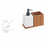 WENKO 54944100 - Dozator sapuna MERA 18,5x17 cm braon