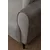 Atelier del Sofa Trosed na razvlačenje Aren 85x43x175cm Sivi