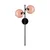 Opviq Zidna lampa Benek-15-14413, 35x25x72cm, IP20, Crna