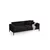 Atelier del Sofa Trosed na razvlačenje Sinor 92x75x225cm Antracit
