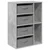 Kreveta s ladicama Betonski sivi 60 x 33,5 x 84 cm
