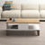 Wallity Klub sto Sumer O2040 90x35,6x54cm Hrast-Beli
