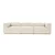 Atelier del Sofa Trosed Fora 3, 296x66cm Bež