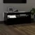 TV ormarić s LED svjetlima crni 90x35x40 cm