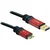 USB-kabel, moški konektor USB3.0 A na moški konektor USB 3.0 Micro B, rdeče-črn, 3 m