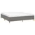 Vidaxl Posteljni okvir brez vzmetnice temno siv 160x200 cm blago