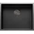 Blanco Sudopera sa 1 koritom Claron 500-U, Saten, Dark Steel