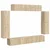 TV ormar 8 pcs Sonoma hrast