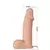 Strap On vibrator Ultra Passionate Real Skin, 19.4cm