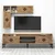 Hanah home TV Komoda Samba Orah