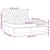 Krevet box spring s madracem LED crni 160x200 cm baršun