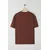 Trendyol Muška majica Tmnss25Ts00068, Bordo