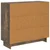 Kreveta Dimljeni hrast 89 x 34,5 x 80 cm Konstruirano drvo