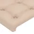 Vidaxl Vzglavje postelje Cappuccino 200x5x118/128 cm umetno usnje