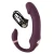 Javida Nodding Tip Vibrator with Bendable Clit Stimulation Purple