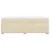 VIDAXL Box spring postelja z vzmetnico krem 100x200 cm blago
