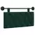 vidaXL Visoki naslon za glavo Temno zelena 100 x 55 x 7 cm Žamet