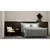 MID.YOU POSTELJA BOXSPRING 180 cm x 200 cm , tekstil srebrne barve