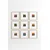 Wallxpert Slika Huhu75, 30x30cm, 9 delova