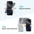 Tech-protect L09S Bluetooth selfie stick s stojalom, rožnata