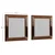 Hanah Home Set od 2 ogledala, bronza