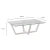 Hanah Home Klub sto Amalfi 105x35x65cm Beli