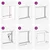 Vidaxl Okno za klet RISOR 50 x 50 cm PVC in steklo Bela