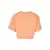 Womens short oversized papaya t-shirt