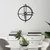 Wallity Zidni sat 49x44cm Crni