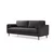 ATELIER DEL SOFA Sofa trosed Rome Black
